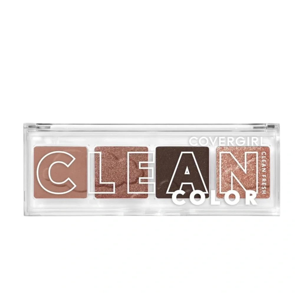 CoverGIRL Clean Fresh Clean Color Eyeshadow Quad Palette in 232 Cool Berry NWT